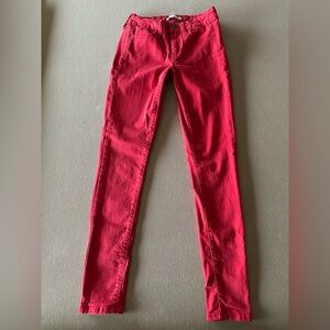 SO Vibrant Red jeans
